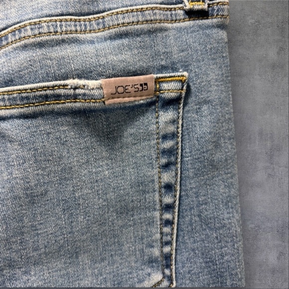 JOE’S High Waist Classic 5pocket Distressed Blue Wash Skinny Jeans Womens Sz 27 - Picture 7 of 7